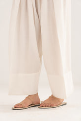 1 Piece Silk Solid Farshi Shalwar (FA0007)